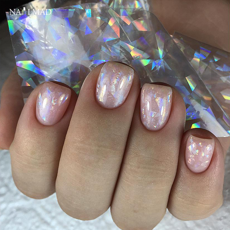 Nail Art Pinterest - 100*4cm Paper Sticker Foil Nial Beauty