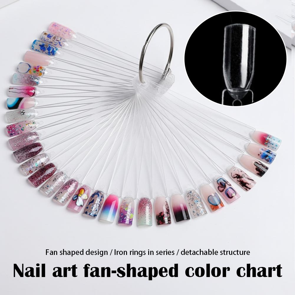 Nail Art Pinterest - 50 Tips Clear Nail Swatches Color
