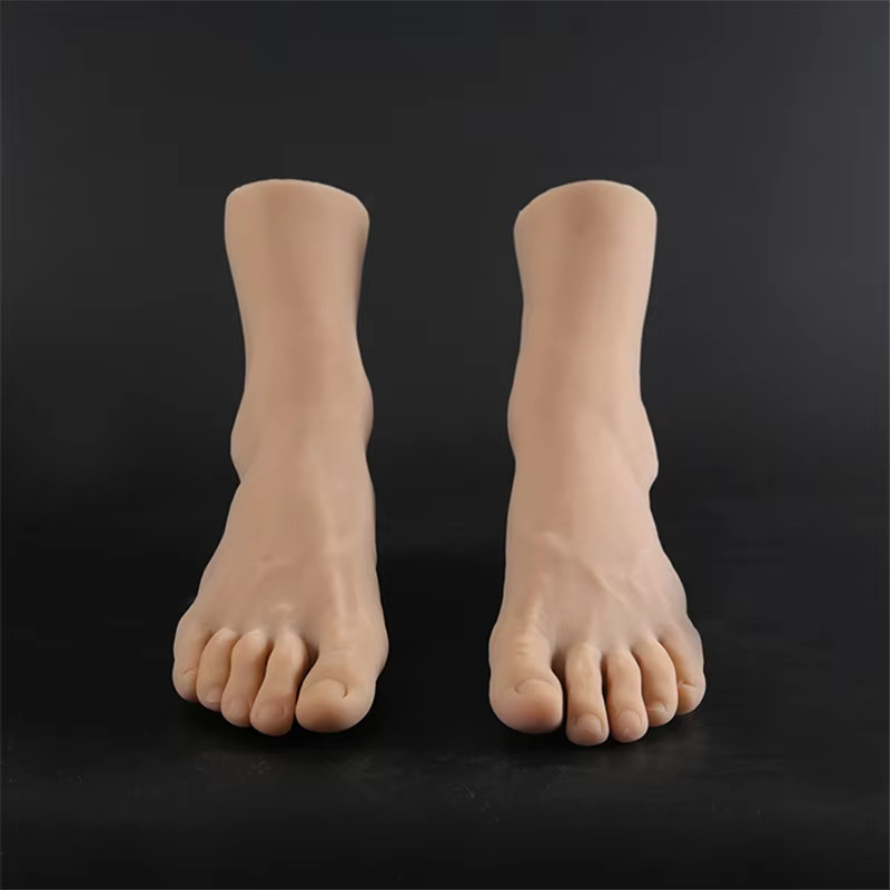 High Simulation TPE Male Foot  - Nail Art For Men review and price