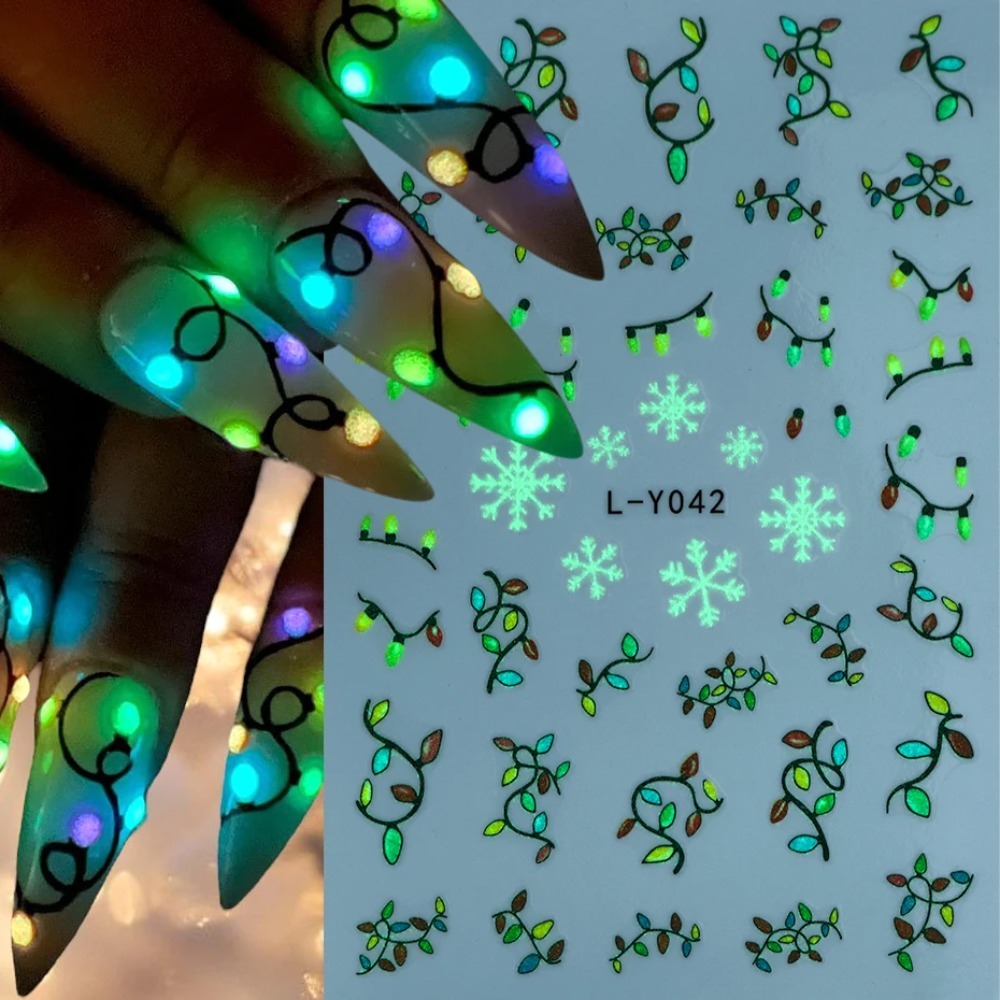 Luminous Lanterns Christmas Na - Nail Art For Men review and price