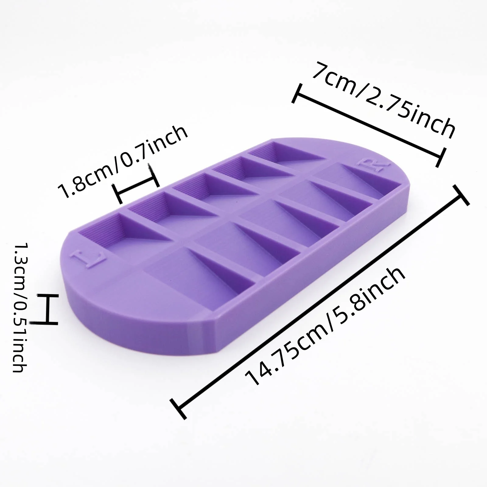 8-Grids Nail Tip Storage Tray  - Nail Art Simple review and price