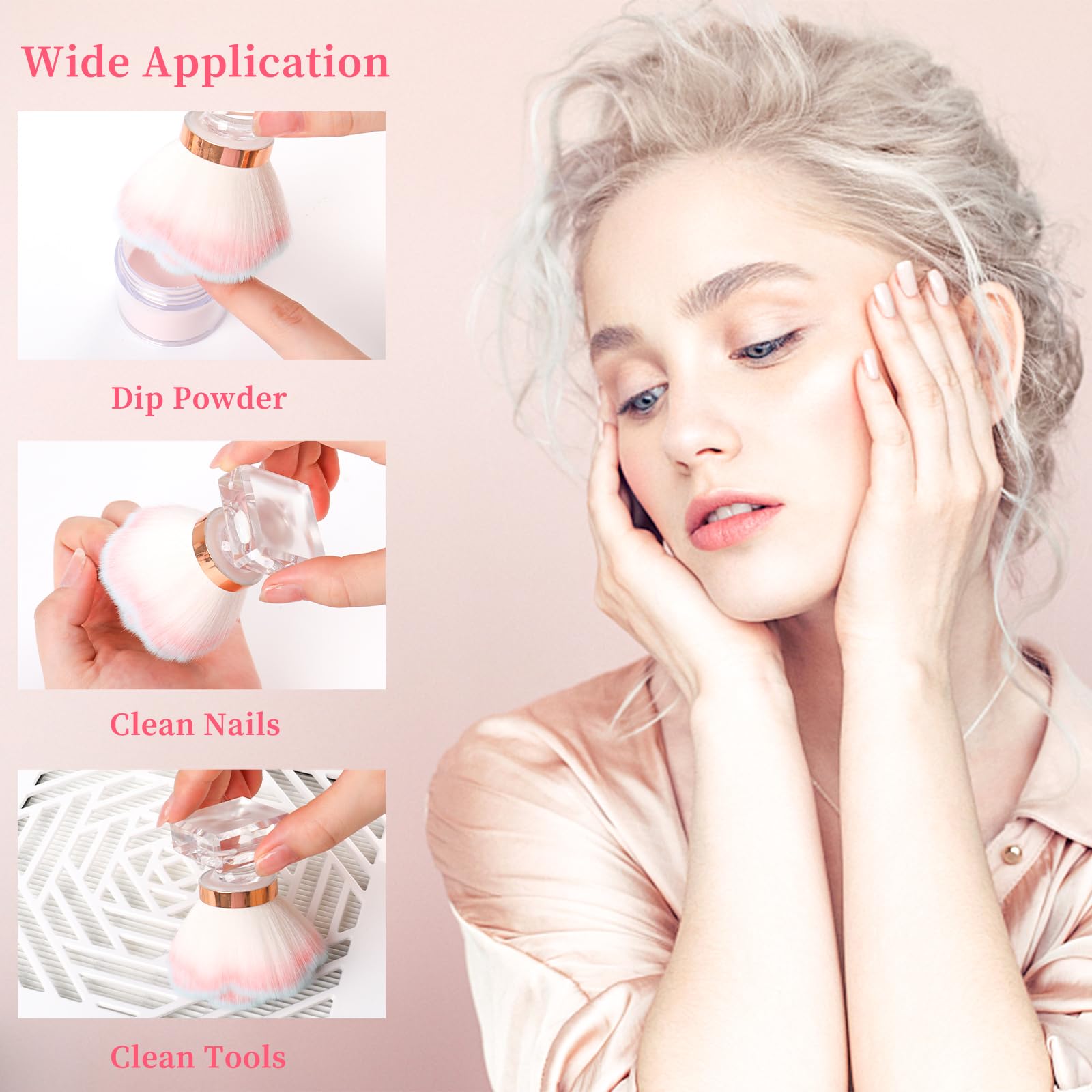 Nail Art Rose-shaped Diamond B - Nail Art For Men review and price