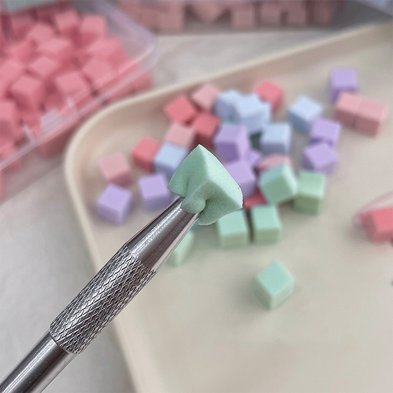 50/100Pcs Square Nail Art Spon - Nail Art Pinterest review and price