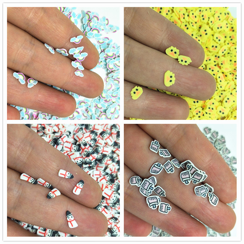 20g Polymer Soft Clay Christma - Nail Art For Men review and price
