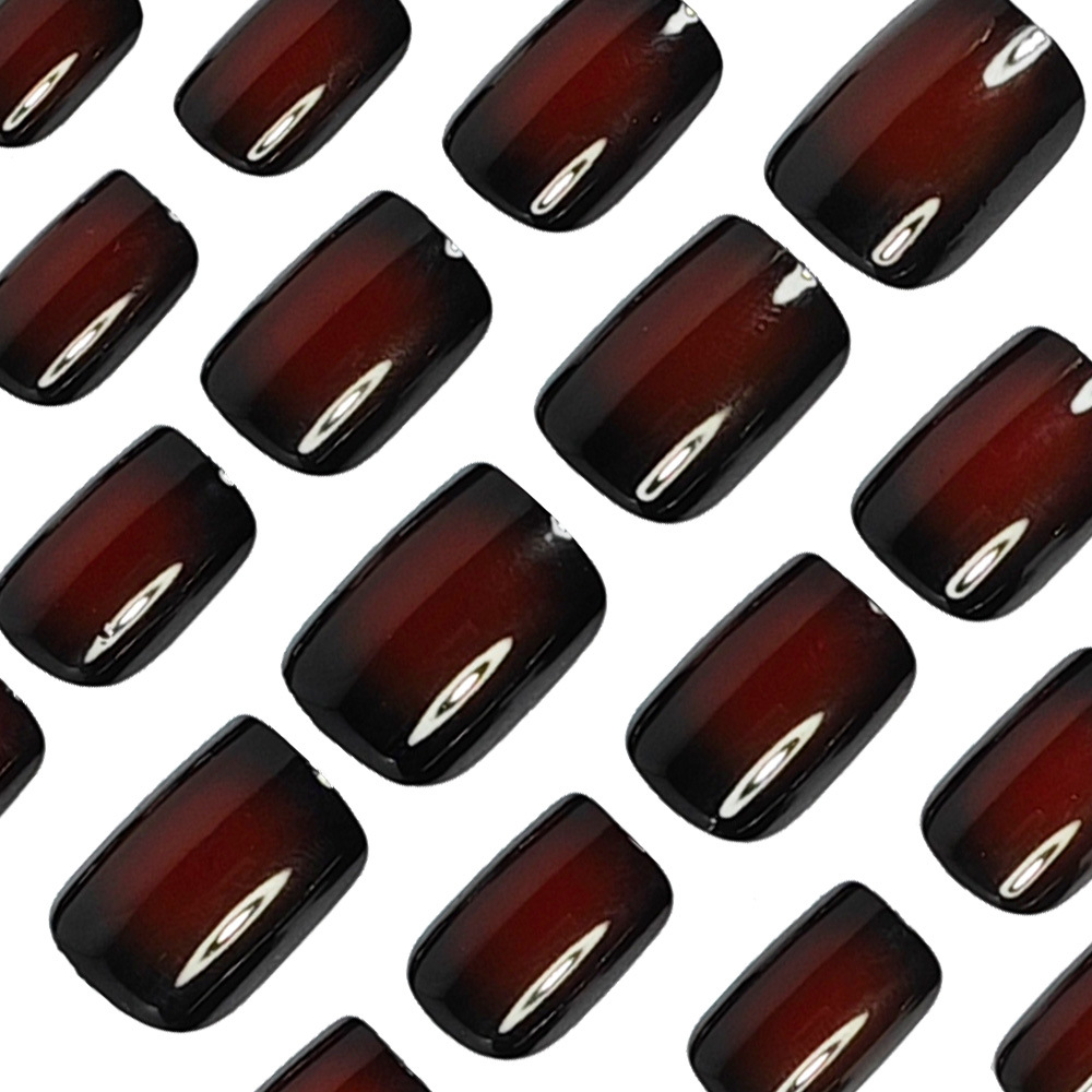Short Square fake nails for wo - Press On Nail Set review and price