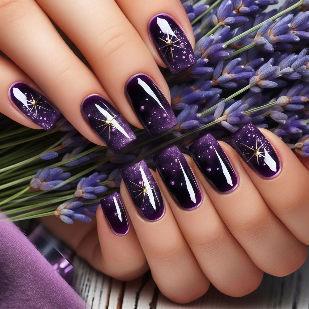 Short Medium fake nails gradie - Press On Nail Set review and price