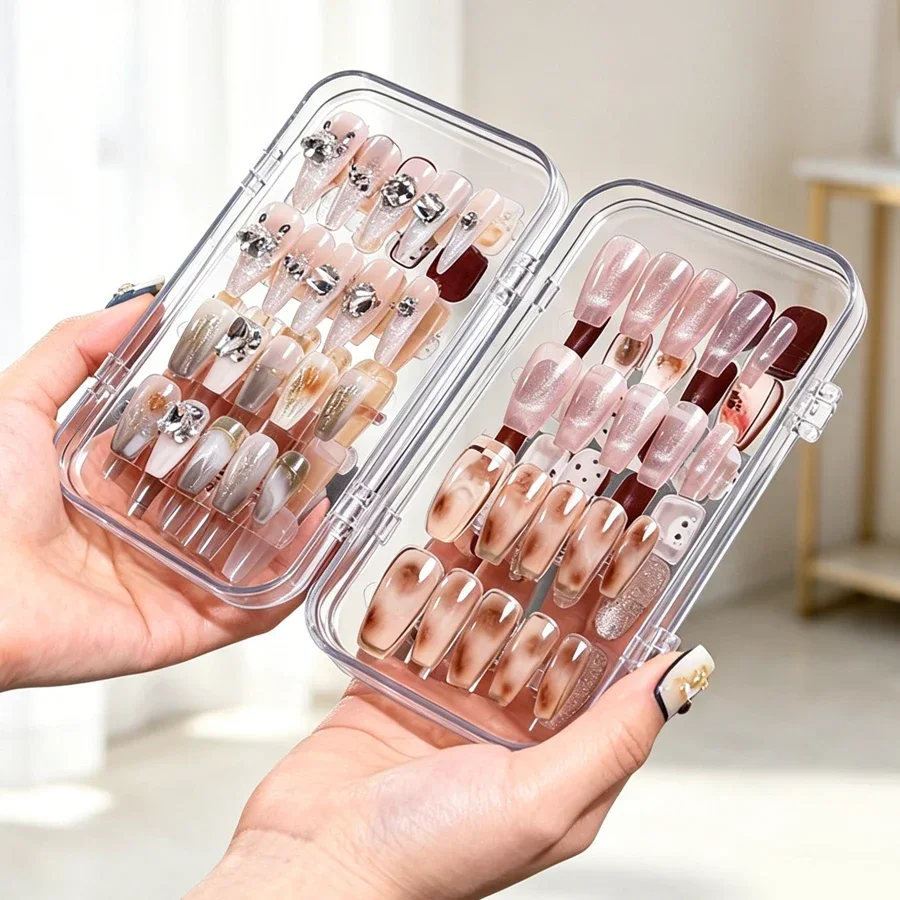 Clear Foldable Press On Nail S - Nail Art Pinterest review and price