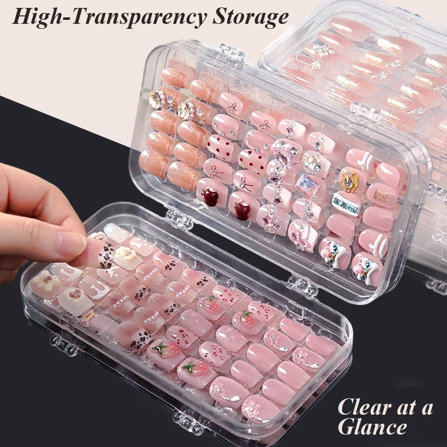 Clear Foldable Press On Nail S - Nail Art Pinterest review and price