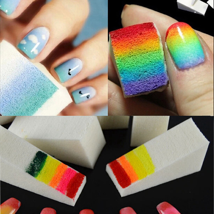 20/50Pcs White Soft Sponge Nai - Nail Art Pinterest review and price