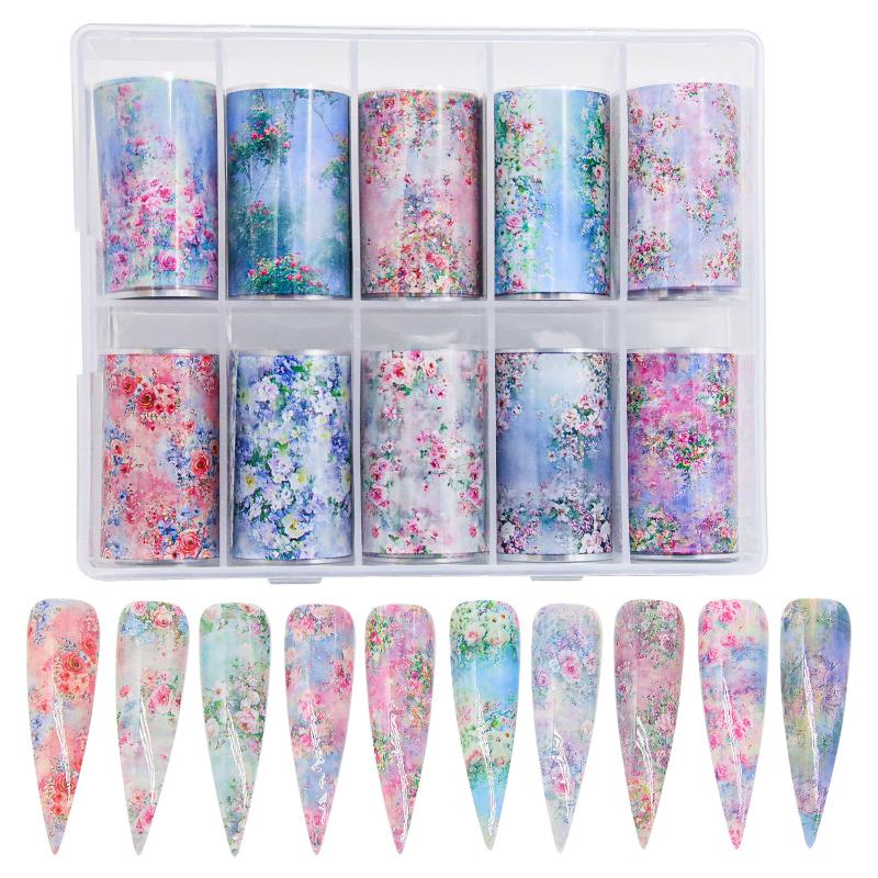 New 10Rolls Mixed Nail Art Foi - Nail Art Pinterest review and price