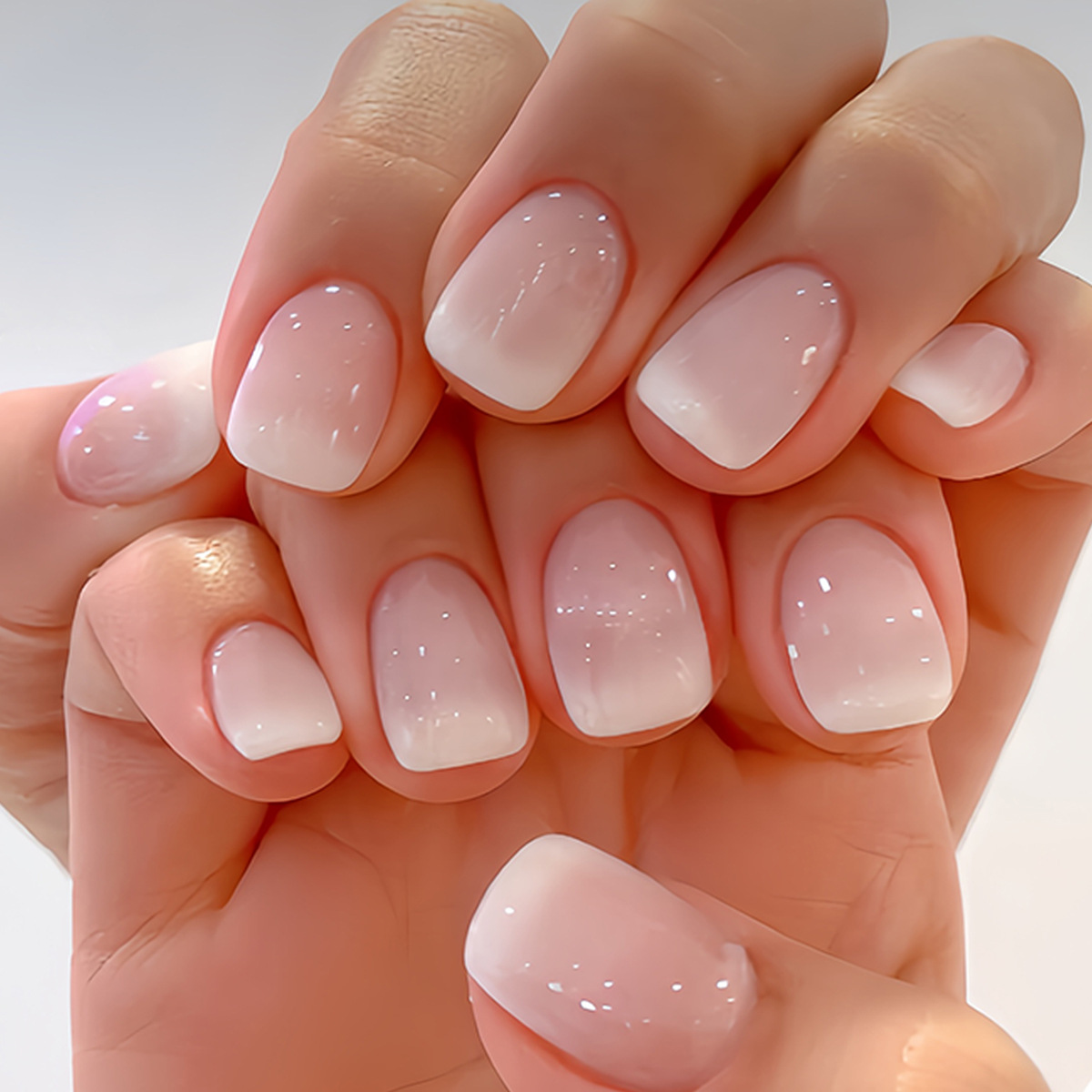 24Pcs Simple Ballet Glitter De - Nail Art Aesthetic review and price